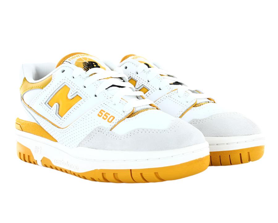 New Balance 550 Sea Salt Varsity Gold | Unison.Co