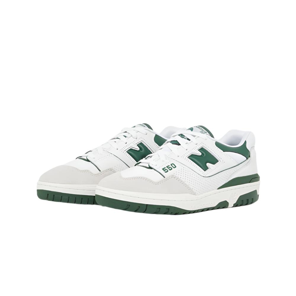 New Balance 550 White Team Forest Green | Unison.Co