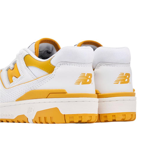 New Balance 550 Sea Salt Varsity Gold | Unison.Co