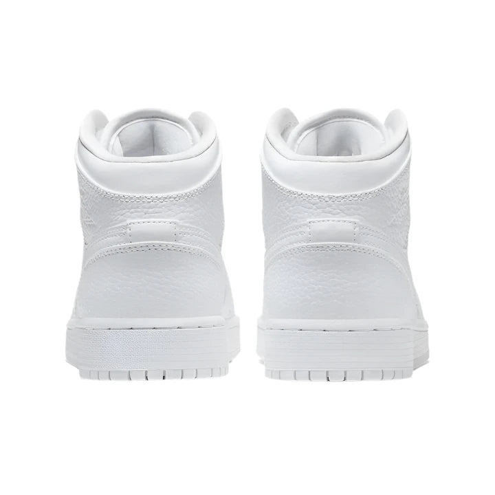 Air Jordan 1 Mid Triple White | Unison.Co