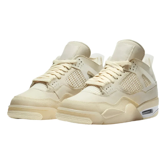 Air Jordan 4 X-OFF White Sail | Unison.Co