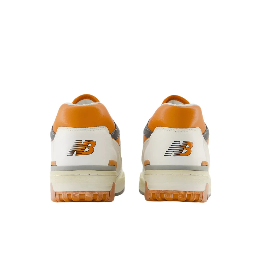 New Balance 550 White Vibrant Orange | InisonCo