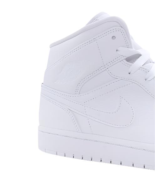 Air Jordan 1 Mid Triple White | Unison.Co